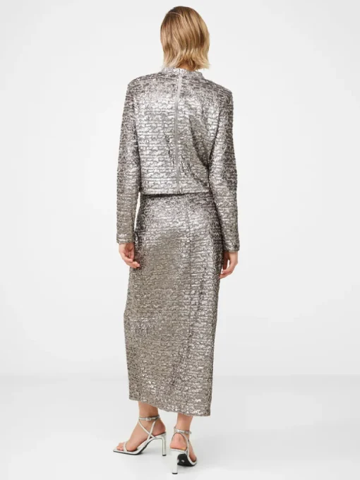 Adalynn Sequin Midi Skirt