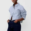 Alissa Stripe Cropped Shirt