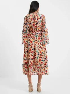 Avery Burn-Out Midi Dress