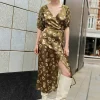 Bronwyn Aleeya Satin Midi Dress