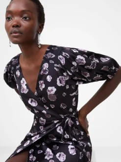 Bronwyn Aleeya Satin Midi Dress