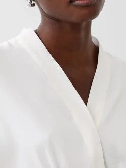 Carmen Recycled Crepe Blouse