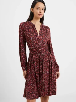 Clara Meadow Jersey Shirt Dress