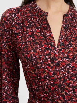 Clara Meadow Jersey Shirt Dress