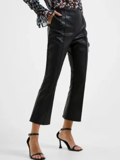 Claudia PU Stretch Trousers