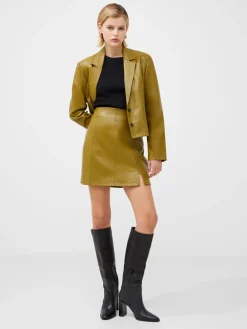 Crolenda PU Mini Skirt