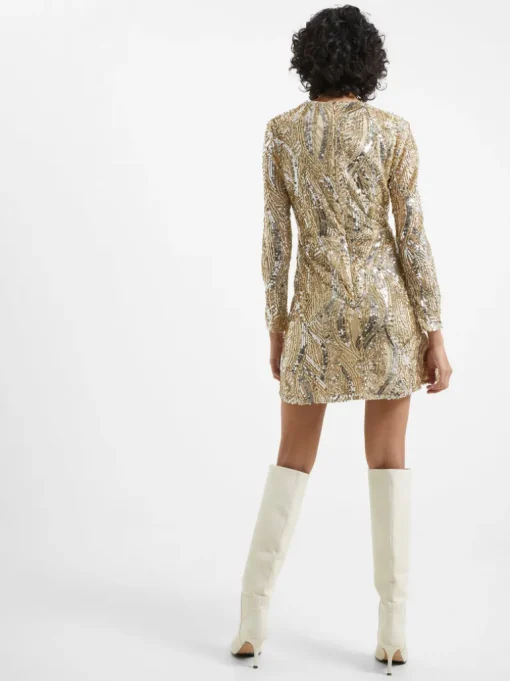Deniz Embellished Mini Dress