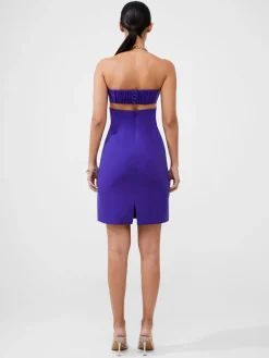 Echo Crepe Mini Dress