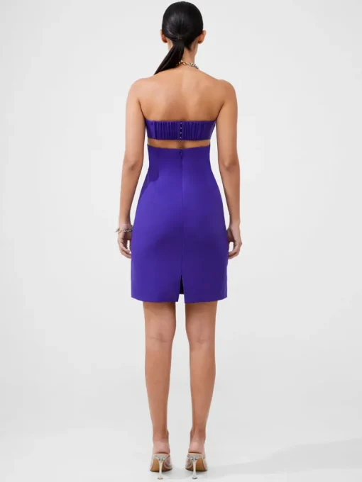 Echo Crepe Mini Dress