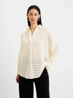 Geo Burn-Out Popover Shirt
