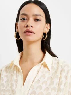 Geo Burn-Out Popover Shirt