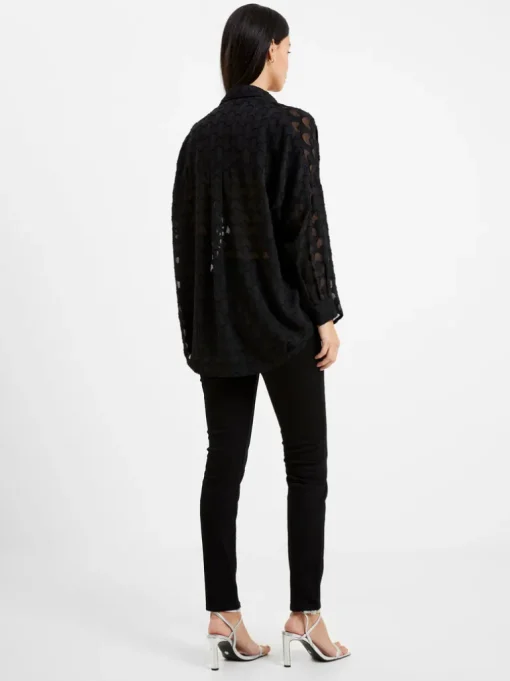 Geo Burn-Out Popover Shirt