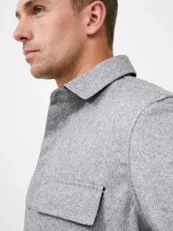 Herringbone Long Sleeve Shirt