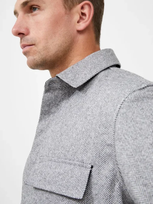Herringbone Long Sleeve Shirt