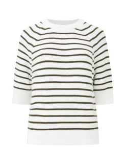 Lily Mozart Stripe Short Sleeve Jumper