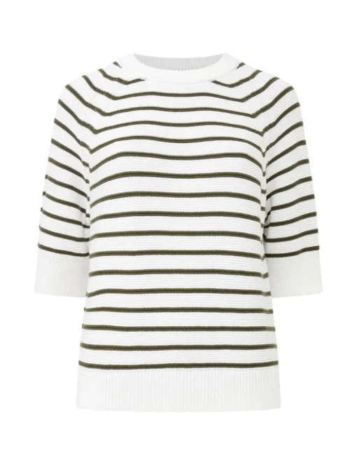 Lily Mozart Stripe Short Sleeve Jumper