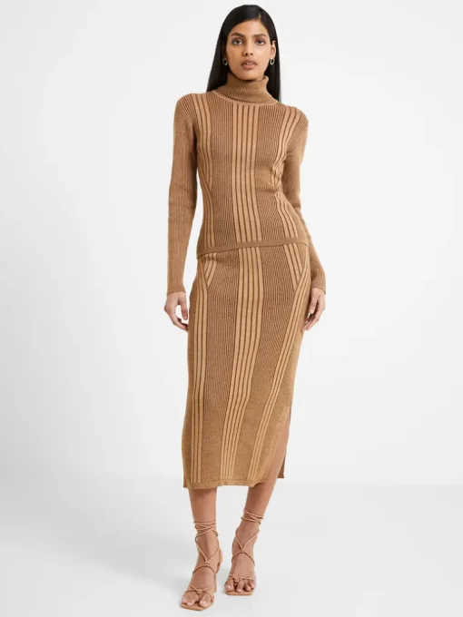 Mari Knit Roll Neck Jumper