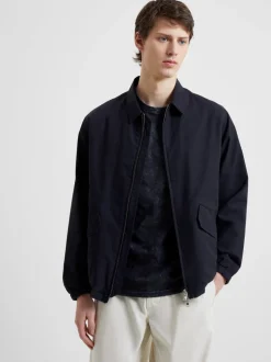 Peached Cotton Coach Jacket