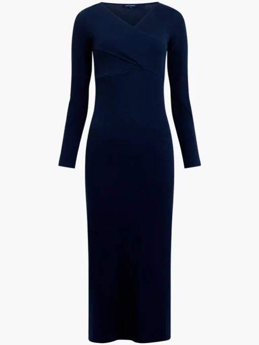 Rassia Rib Crossover Dress