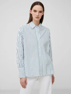 Rhodes Poplin Sleeve Detail Shirt