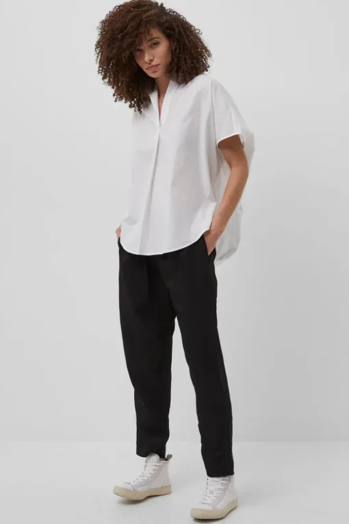 Rhodes Poplin Sleeveless Popover Shirt