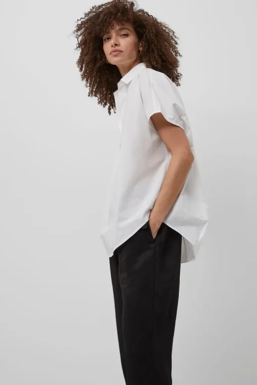 Rhodes Poplin Sleeveless Popover Shirt
