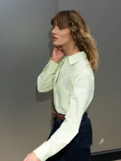 Rhodes Poplin Stripe Popover Shirt