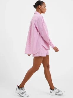 Rhodes Poplin Stripe Popover Shirt