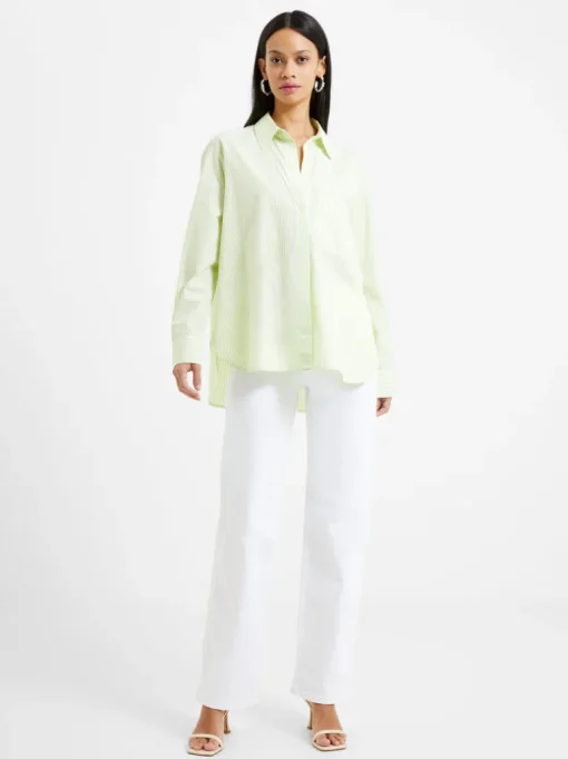 Rhodes Poplin Stripe Popover Shirt
