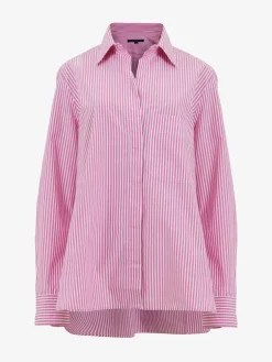 Rhodes Poplin Stripe Popover Shirt