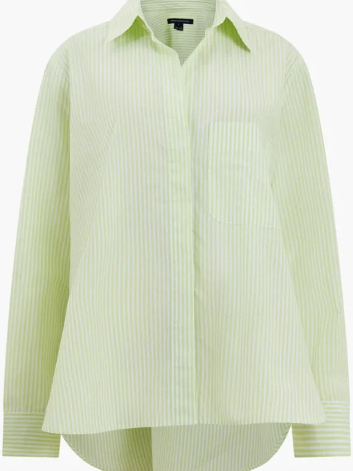 Rhodes Poplin Stripe Popover Shirt