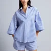 Rhodes Poplin Stripe Shorts