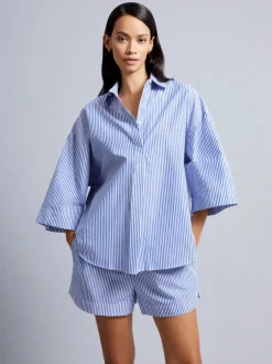Rhodes Poplin Stripe Shorts