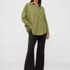 Rhodes Recycled Crepe Popover Shirt