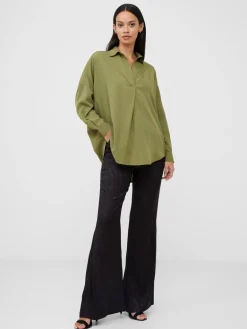 Rhodes Recycled Crepe Popover Shirt
