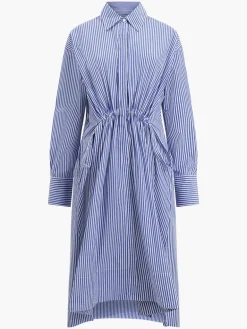 Rhodes Stripe Poplin Shirt Dress