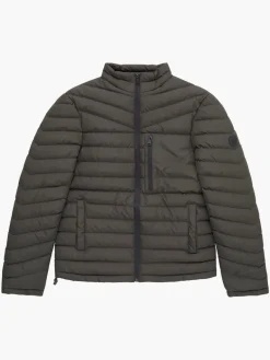 Row Funnel Neck Puffer Jacket