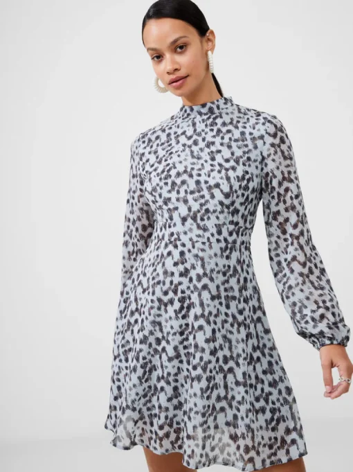 Sheer Georgette Mini Dress
