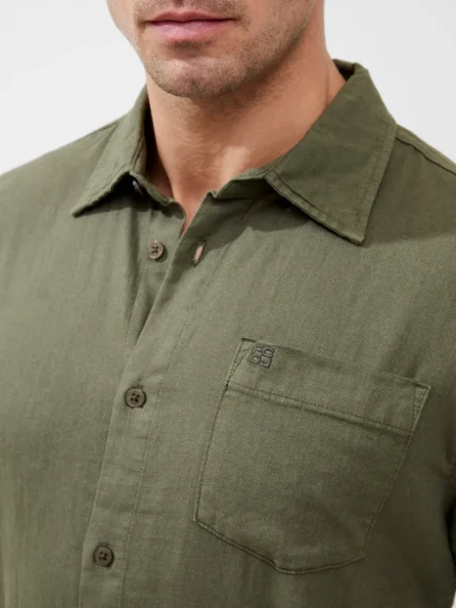 Short Sleeve Linen Shirt