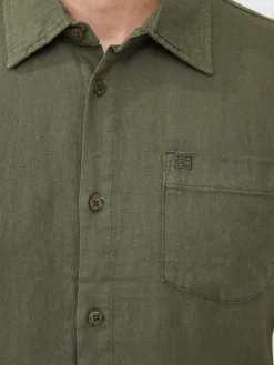 Short Sleeve Linen Shirt