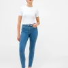 Soft Stretch Denim High Rise Skinny Jeans