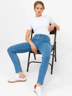 Soft Stretch Denim High Rise Skinny Jeans