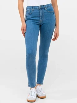 Soft Stretch Denim High Rise Skinny Jeans