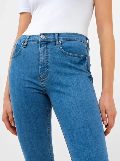 Soft Stretch Denim High Rise Skinny Jeans
