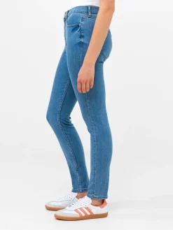 Soft Stretch Denim High Rise Skinny Jeans