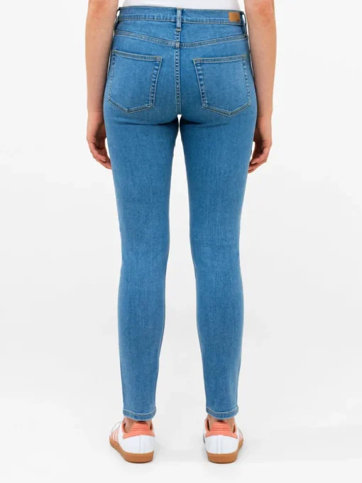 Soft Stretch Denim High Rise Skinny Jeans