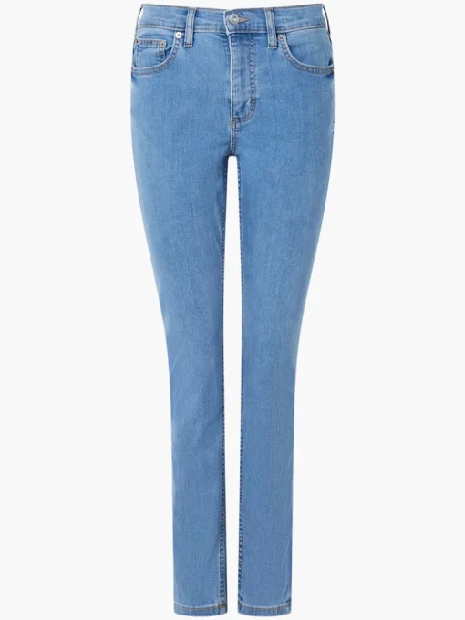 Soft Stretch Denim High Rise Skinny Jeans