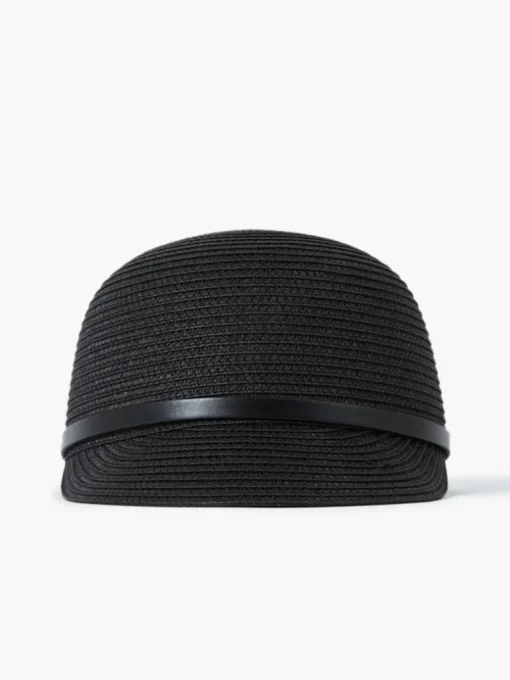 Straw Baseball Cap