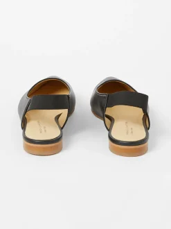 S+W x Meriola Pointed Toe Slingback Ballerina Pumps