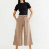 Whisper Belted Culottes